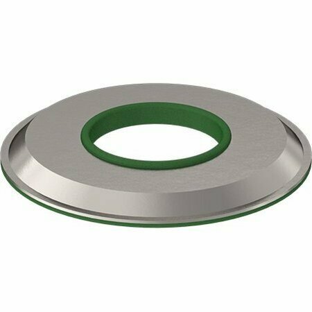 BSC PREFERRED Pressure-Rated Metal-Bonded Sealing Washer for 7/16 Screw Size 0.422 ID 1 OD 91195A127